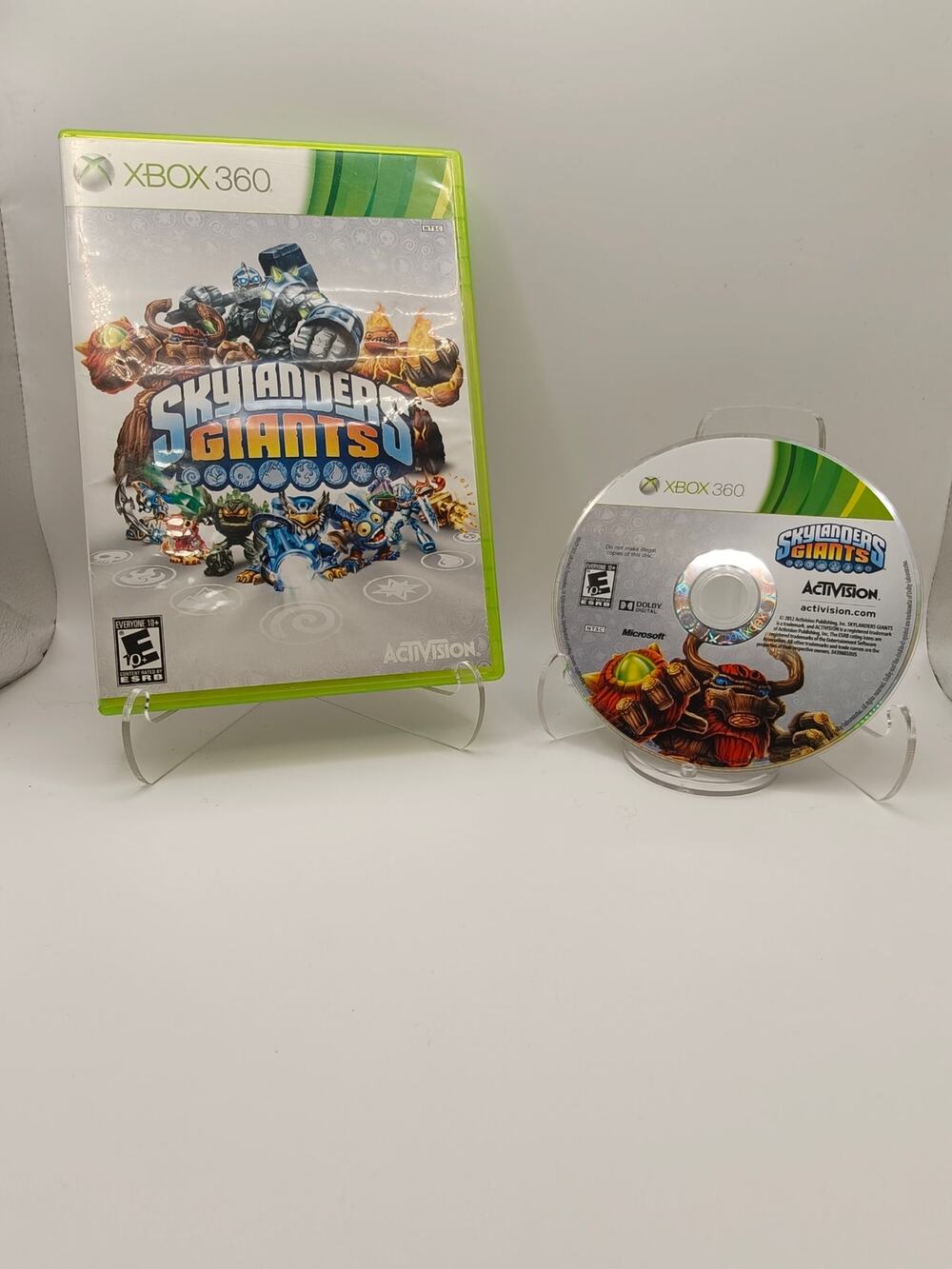 Skylanders Giants Xbox 360 Case + Disc No Manual